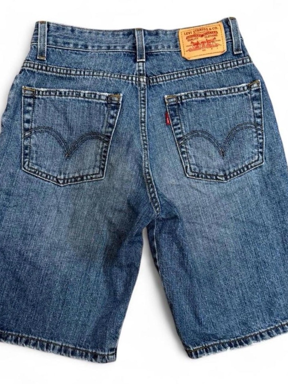 Levi's Women's Denim Shorts in Blue Wash